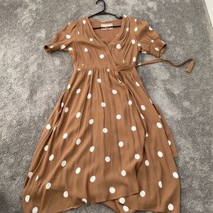 Faux wrap dress from Maeve